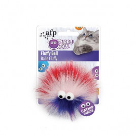 Tüylü Top Kırmızı | Peluş Kedi Oyuncağı Tüylü Top Kırmızı | Peluş Kedi Oyuncağı