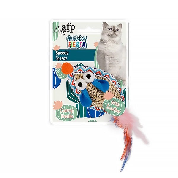 Afp Whisker Fiesta Speedy Hasır Tüylü | Kedi Otlu Oyuncak
