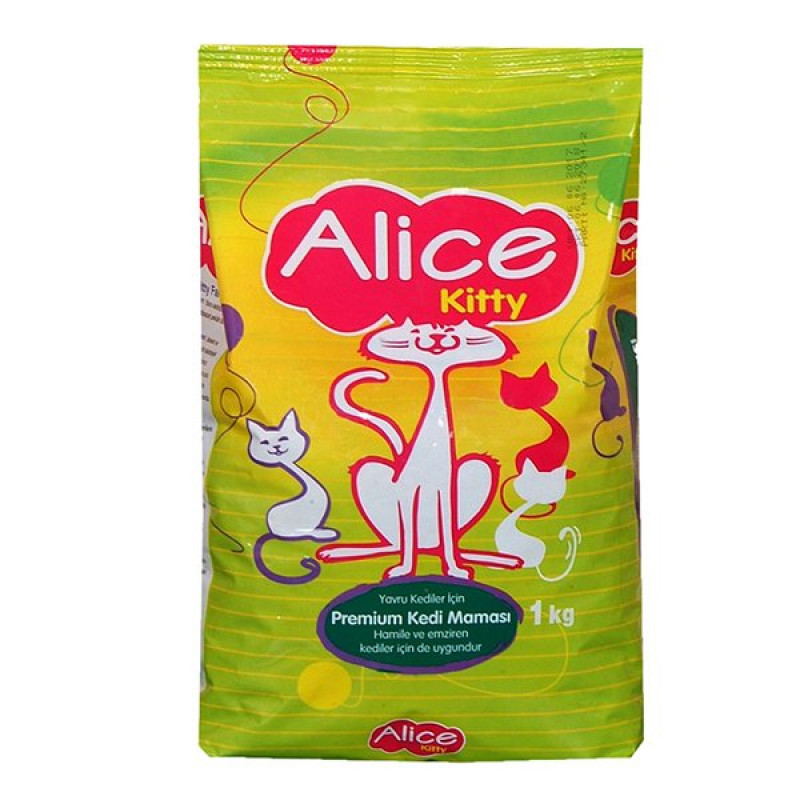 Alice 1 Kg Kitty Tavuklu Yavru | Yavru Kedi Kuru Maması Alice 1 Kg Kitty Tavuklu Yavru | Yavru Kedi Kuru Maması