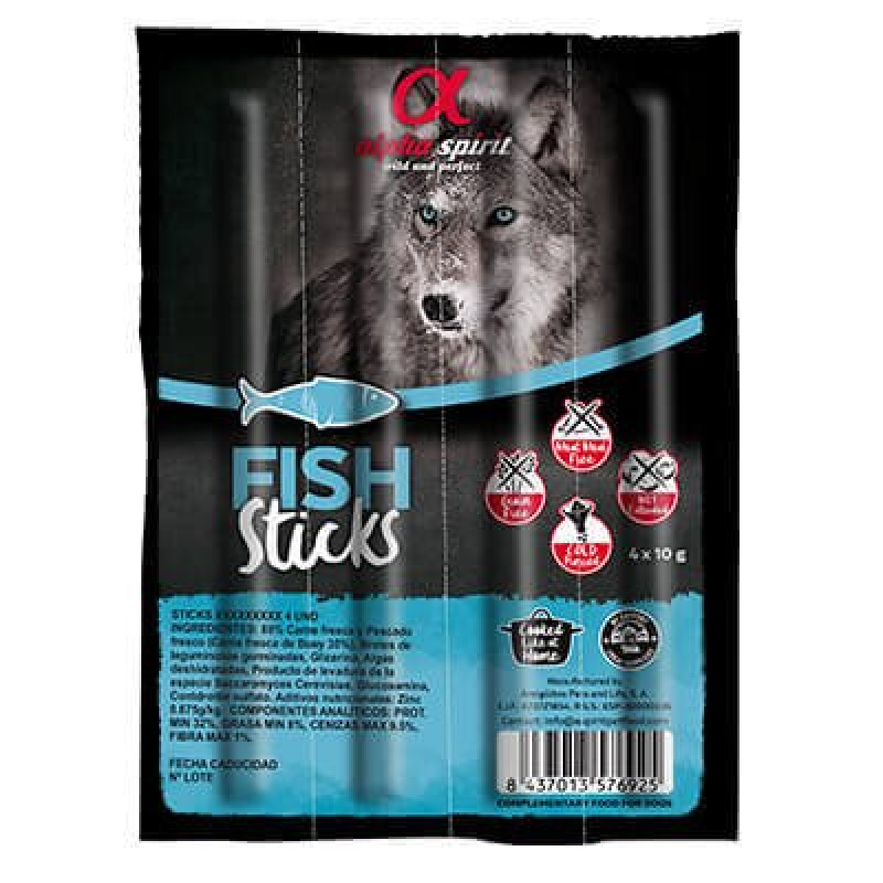 Alpha Spirit 4 Adet Balıklı Sticks 10 Gr | Köpek Kemik Ödül Maması Alpha Spirit 4 Adet Balıklı Sticks 10 Gr | Köpek Kemik Ödül Maması