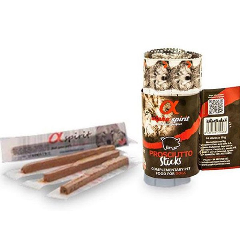 Alpha Spirit 16 Adet Domuzlu Sticks 10 Gr | Köpek Kemik Ödül Maması Alpha Spirit 16 Adet Domuzlu Sticks 10 Gr | Köpek Kemik Ödül Maması