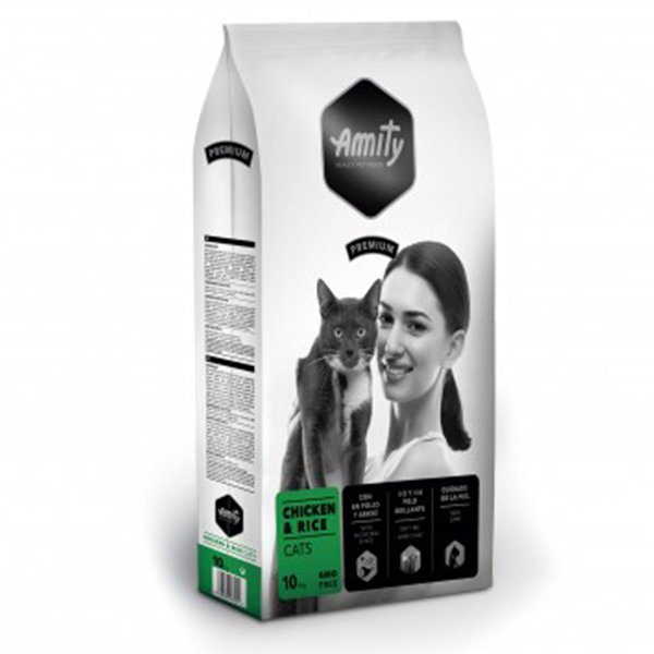Amity Premium 1.5 Kg Tavuk ve Pirinçli Yetişkin | Yetişkin Kuru Kedi Maması