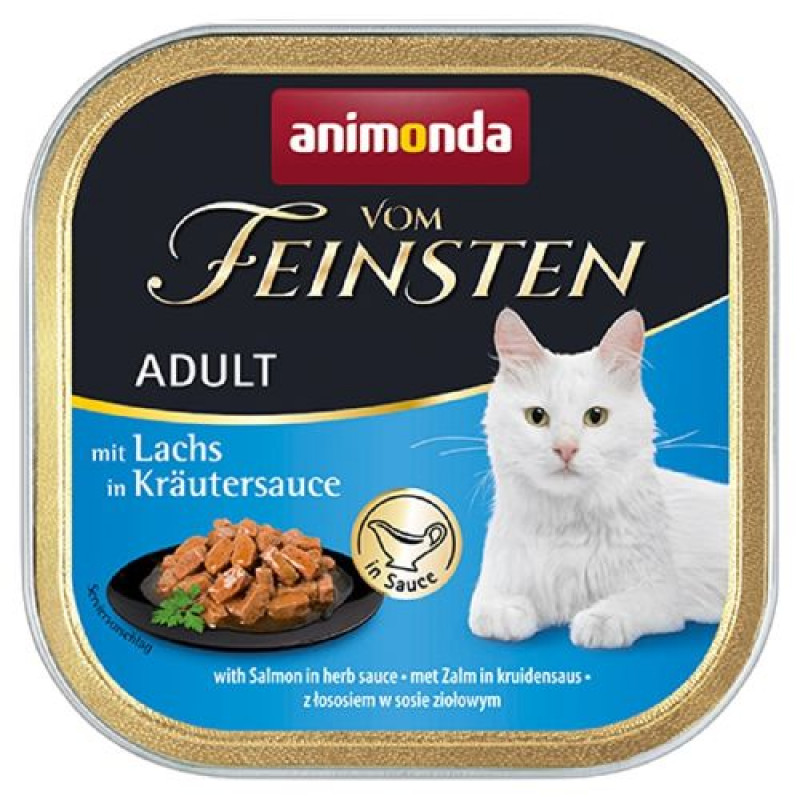 Animonda 100 Gr Vom Feinsten Tahılsız Somon Balıklı Ve Bitki Özlü Yetişkin Animonda 100 Gr Vom Feinsten Tahılsız Somon Balıklı Ve Bitki Özlü Yetişkin