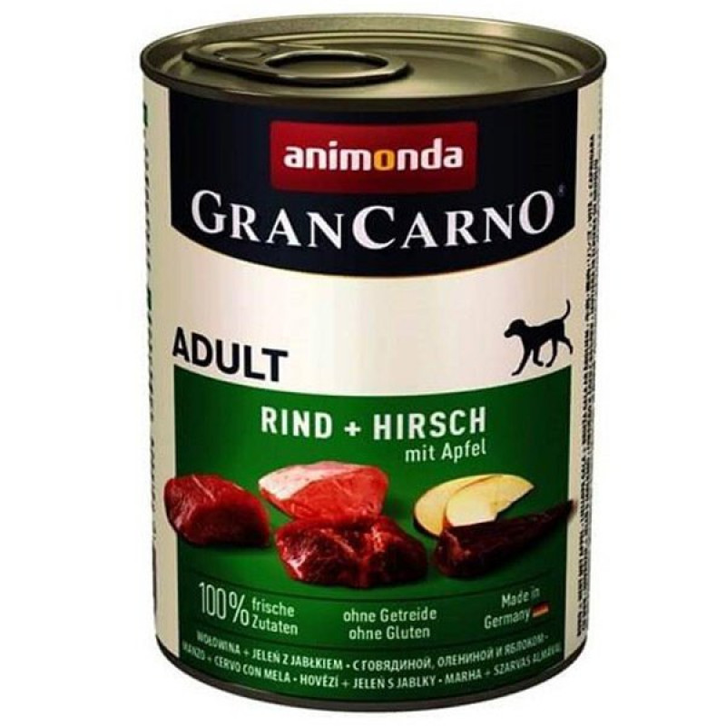 Animonda 400 Gr Gran Carno Sığır Etli Geyik Ve Elmalı Yetişkin | Yetişkin Köpek Konserve Maması Animonda 400 Gr Gran Carno Sığır Etli Geyik Ve Elmalı Yetişkin | Yetişkin Köpek Konserve Maması