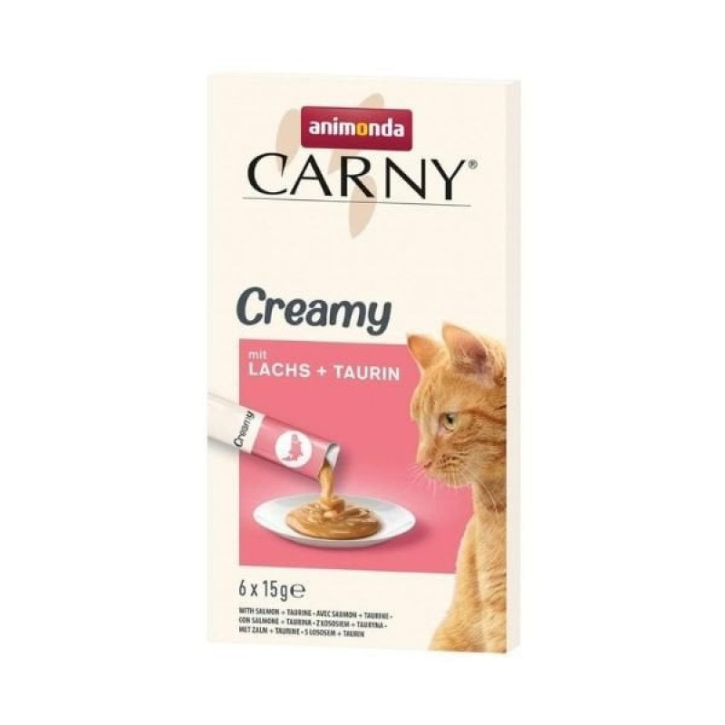 Animonda 6 Adet Snack Carny Somon ve Taurin 15 Gr | Kedi Sıvı Ödül Maması Animonda 6 Adet Snack Carny Somon ve Taurin 15 Gr | Kedi Sıvı Ödül Maması