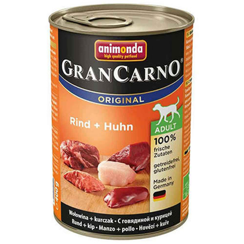 Animonda 400 Gr Gran Carno Adult Sığır Etli + Tavuklu | Yetişkin Köpek Konserve Maması Animonda 400 Gr Gran Carno Adult Sığır Etli + Tavuklu | Yetişkin Köpek Konserve Maması
