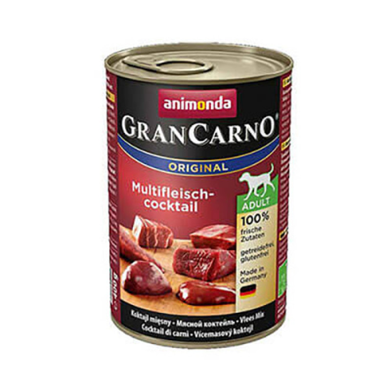 Animonda 6 Adet Gran Carno Adult Multi Meat Coctail 400 Gr | Yetişkin Köpek Konserve Maması Animonda 6 Adet Gran Carno Adult Multi Meat Coctail 400 Gr | Yetişkin Köpek Konserve Maması