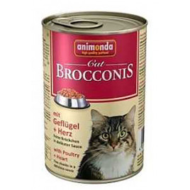 400 Gr Brocconis Kümes Hayvanlı & Yürekli | Yetişkin Kedi Maması