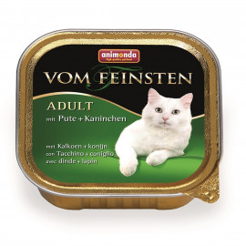 Animonda 100 Gr Vom Feinsten Adult Hindili + Tavşanlı | Yetişkin Kedi Maması Animonda 100 Gr Vom Feinsten Adult Hindili + Tavşanlı | Yetişkin Kedi Maması