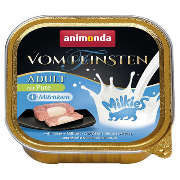 Animonda 6 Adet Vom Feinsten Milkies Adult Hindi + Süt 100 Gr | Yetişkin Kedi Maması