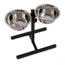 21 Cm Çelik Ayarlanır Ayaklı İkili Metal Mama Kabı | Metal Mama Ve Su Kabı 21 Cm Çelik Ayarlanır Ayaklı İkili Metal Mama Kabı | Metal Mama Ve Su Kabı