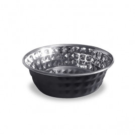 17 Oz 11 Cm İşlemeli Çelik Mama-Su Kabı | Metal Mama Ve Su Kabı 17 Oz 11 Cm İşlemeli Çelik Mama-Su Kabı | Metal Mama Ve Su Kabı