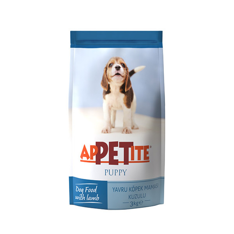 Appetite 3 Kg Puppy Lamb & Rice Formula | Yavru Köpek Kuru Maması Appetite 3 Kg Puppy Lamb & Rice Formula | Yavru Köpek Kuru Maması