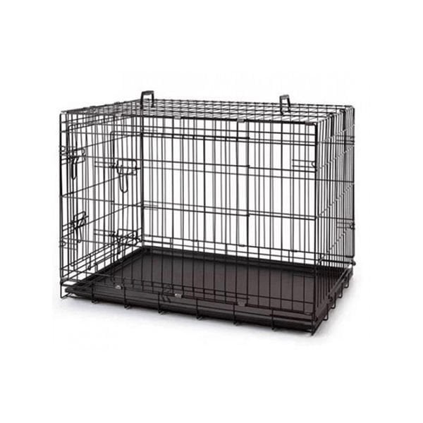 Aqua Boutique 60x40x48 Cm Metal Kafes Siyah | Köpek Taşıma Çantası Ve Kafes