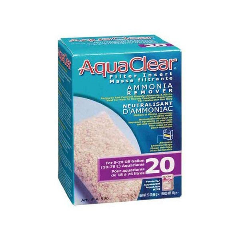 Aqua Clear 60 Gr Akvaryum Filtresi için Yedek Amonyak Giderici | Akvaryum Temizlik Malzemesi Aqua Clear 60 Gr Akvaryum Filtresi için Yedek Amonyak Giderici | Akvaryum Temizlik Malzemesi