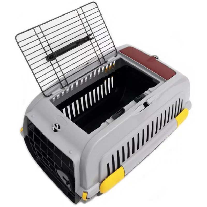 Aquael Comfy M Taşıma Çantası Gri 58.5x38x38.5h Cm | Kedi Taşıma Çantası