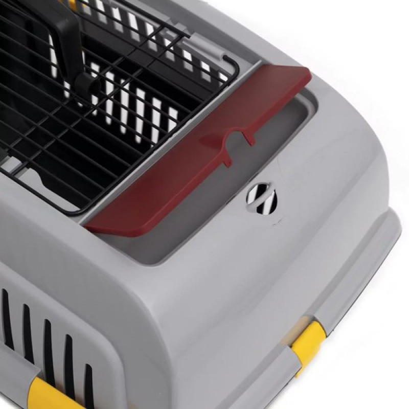 Aquael Comfy M Taşıma Çantası Gri 58.5x38x38.5h Cm | Kedi Taşıma Çantası