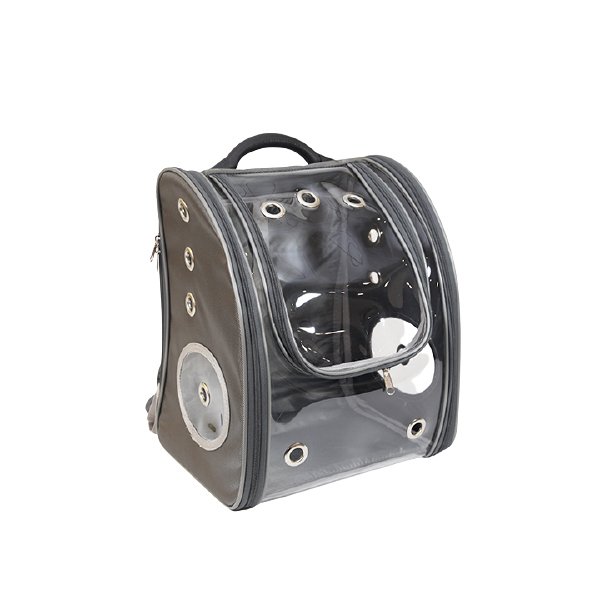 Bacco Milano Sırt Taşıma Çantası Gri | Kedi Taşıma Çantası