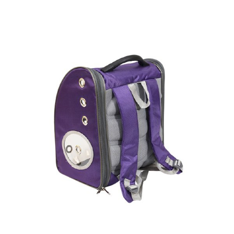 Bacco Milano Sırt Taşıma Çantası Mor | Köpek Taşıma Çantası Ve Kafes