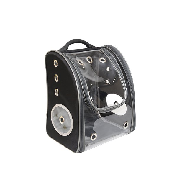 Bacco Milano Sırt Taşıma Çantası Siyah | Köpek Taşıma Çantası Ve Kafes