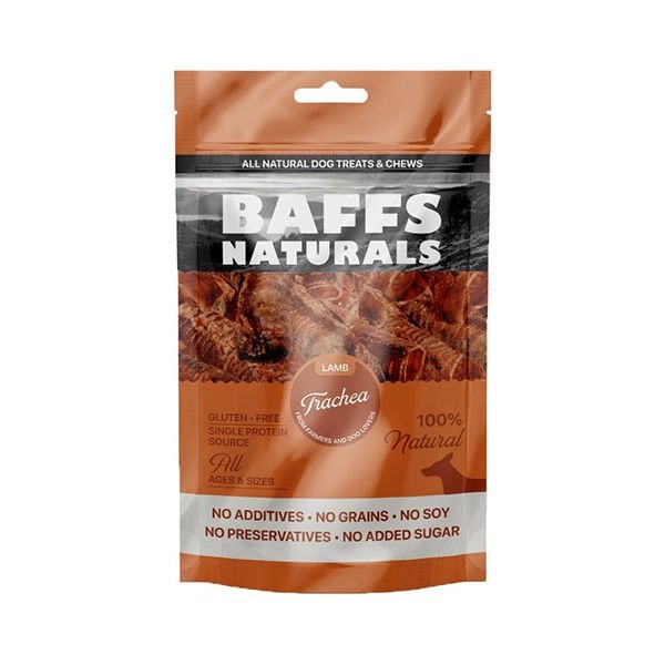 Baffs Naturals 100 Gr Kuzu Gırtlak | Kurutulmuş Köpek Ödül Maması