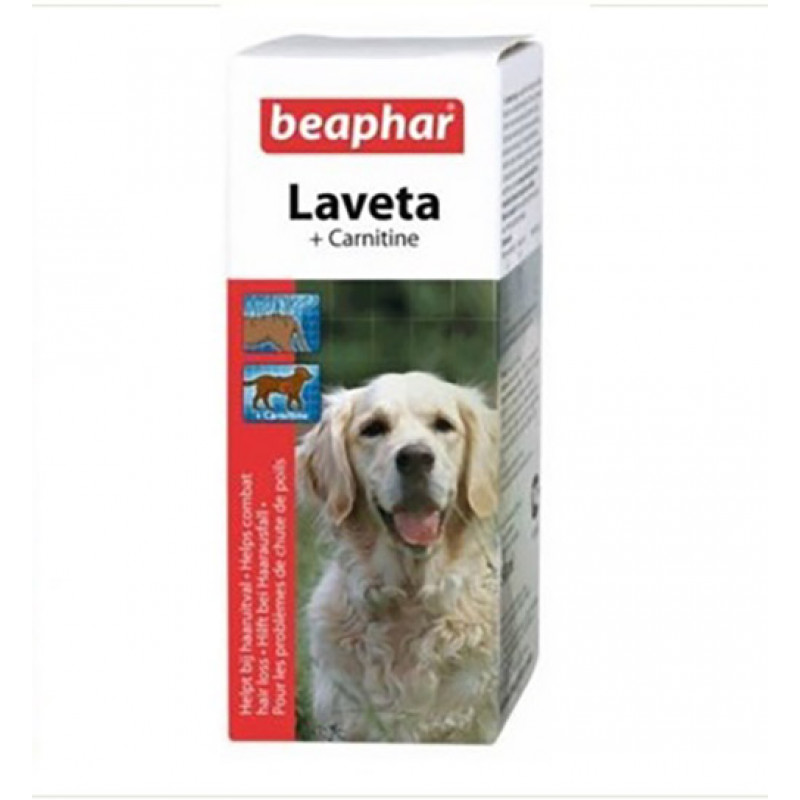 Beaphar 50 Ml Laveta Carnitin Multi-Vitamin | Köpek Vitamini Beaphar 50 Ml Laveta Carnitin Multi-Vitamin | Köpek Vitamini