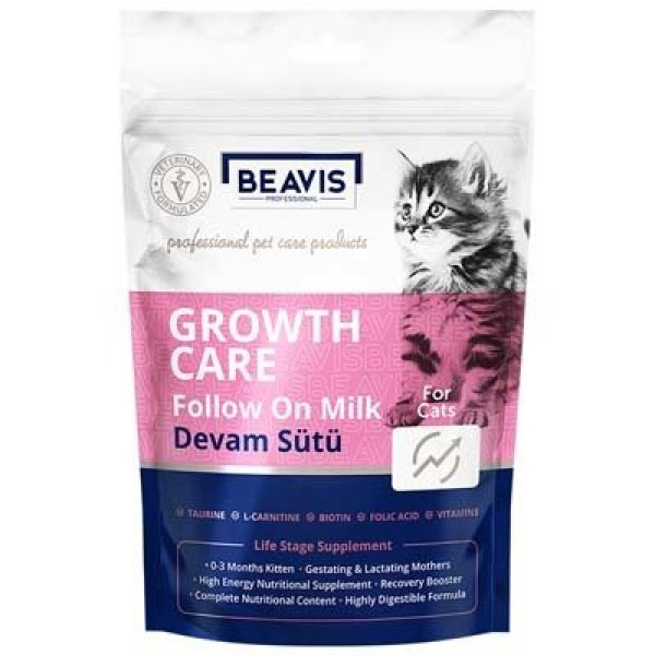 Beavis Growth Care Fallow on Milk Cat Devam Sütü 200 Gr | Kedi Sütü