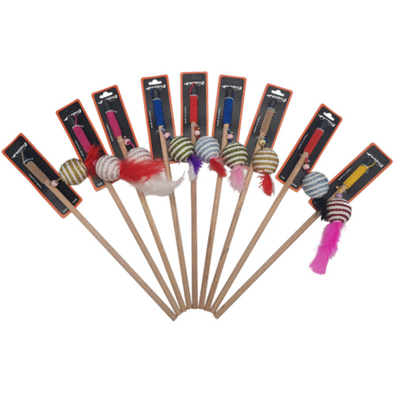 Bedspet 1 Adet Renkli Hasır Tüylü Kedi Oltası | Kedi Oltası Bedspet 1 Adet Renkli Hasır Tüylü Kedi Oltası | Kedi Oltası