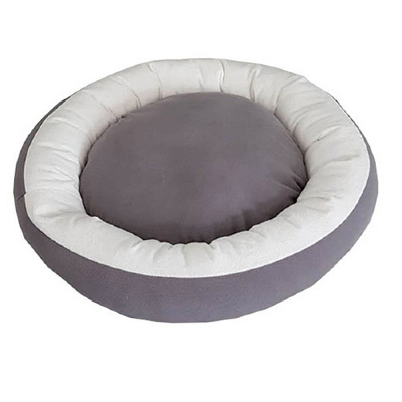 Bedspet Simit Kedi Köpek Yatağı Gri | Kumaş Köpek Yatağı Bedspet Simit Kedi Köpek Yatağı Gri | Kumaş Köpek Yatağı
