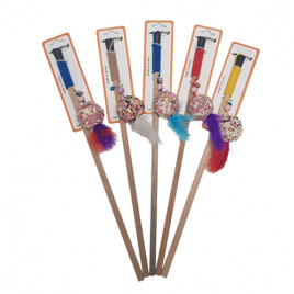 1 Adet Süslü Tüylü Kedi Oltası | Kedi Oltası 1 Adet Süslü Tüylü Kedi Oltası | Kedi Oltası