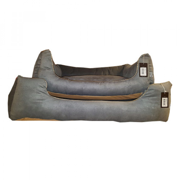 Bedspet 80x60 İç Mekan Yatak Füme | Kumaş Köpek Yatağı