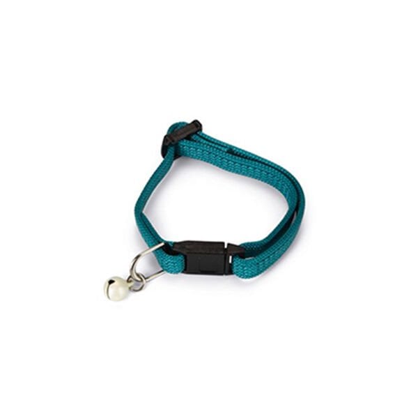 Beeztees  8x23 Cm Kitten Zilli Boyun Tasması Koyu Yeşil | Kedi Boyun Tasması