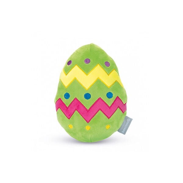 Beeztees 18x15x10 Cm Sesli Peluş Yumurta | Sesli Köpek Oyuncağı