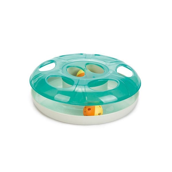 Beeztees 25 Cm İnteraktif Toplu Yeşil | Kedi Top Oyuncak