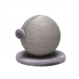 30.5 Cm Tırmalama Küresi Gri | Kedi Tırmalama Tahtası
