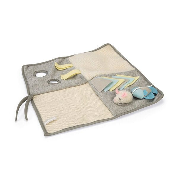 Beeztees 40x40 Cm Yavrular İçin Fare ve Balık | Kedi Fare Oyuncak