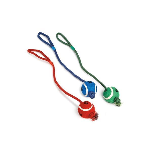 Beeztees 60 Cm Tenis Toplu Kokarca | Köpek Top Oyuncak