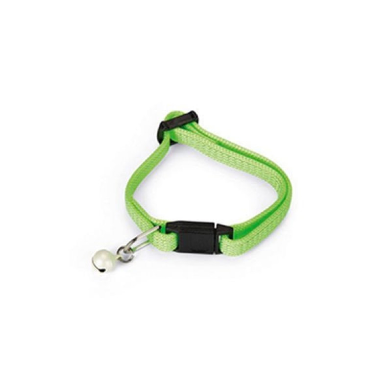 Beeztees 8x23 Cm Zilli Yavru Boyun Tasması Yeşil | Kedi Boyun Tasması Beeztees 8x23 Cm Zilli Yavru Boyun Tasması Yeşil | Kedi Boyun Tasması