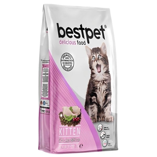 Best Pet 15 Kg Tavuklu Yavru Kedi Maması | Yavru Kedi Kuru Maması