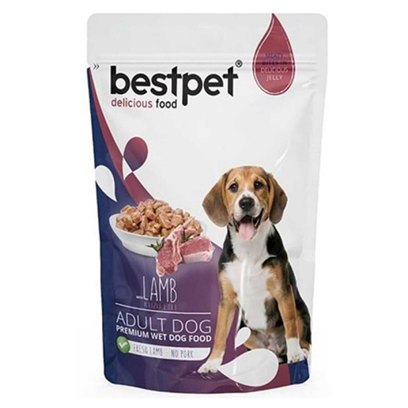 Best Pet 100 Gr Kuzu Etli Yetişkin Pouch | Yetişkin Köpek Konserve Maması Best Pet 100 Gr Kuzu Etli Yetişkin Pouch | Yetişkin Köpek Konserve Maması