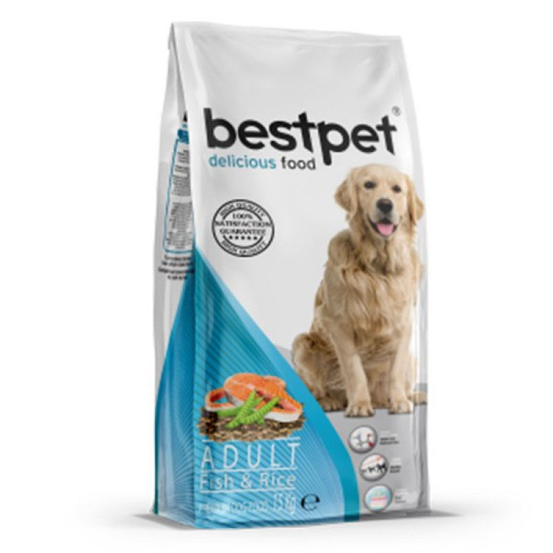 Bestpet 15 Kg Balık ve Pirinçli Yetişkin | Yetişkin Köpek Kuru Maması Bestpet 15 Kg Balık ve Pirinçli Yetişkin | Yetişkin Köpek Kuru Maması