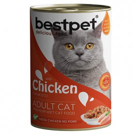 Bestpet 400 Gr Tavuklu Jöleli Yetişkin Bestpet 400 Gr Tavuklu Jöleli Yetişkin