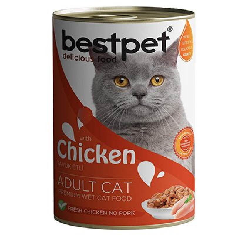 Bestpet 400 Gr Tavuklu Jöleli Yetişkin Bestpet 400 Gr Tavuklu Jöleli Yetişkin