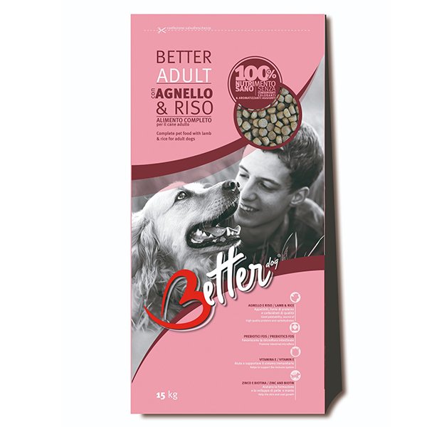 Better 15 Kg Kuzu Etli Ve Pirinçli Yetişkin | Yetişkin Köpek Kuru Maması