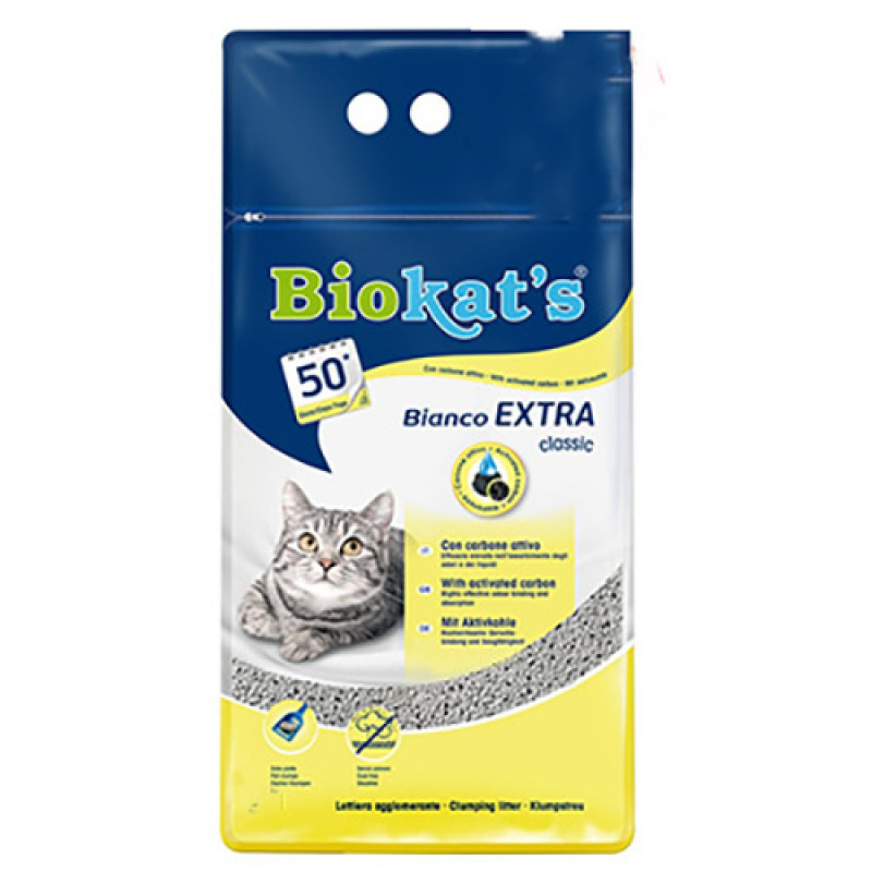 Biokats 10 Lt Bianco Extra Bentonit Kedi Kumu | Doğal Kedi Kumu Biokats 10 Lt Bianco Extra Bentonit Kedi Kumu | Doğal Kedi Kumu