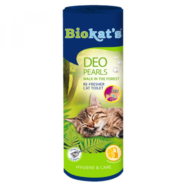Biokats 700 Gr Deo Pearls Kedi Kumu Parfümü Orman | Kedi Kumu Koku Giderici