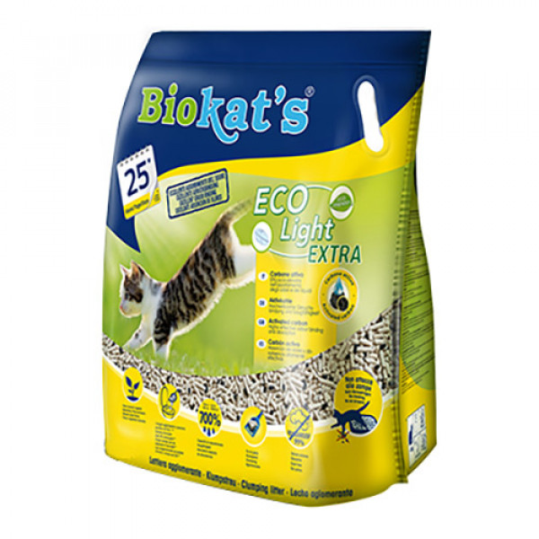 Biokats 5 Lt Eco Light Extra Pelet Kedi Kumu | Doğal Kedi Kumu