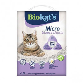 6 Lt Micro Bianco Classic | Doğal Kedi Kumu 6 Lt Micro Bianco Classic | Doğal Kedi Kumu