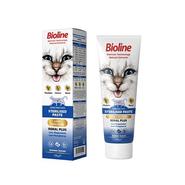 Bioline 100 Gr Sterilised Paste | Kedi Vitamini