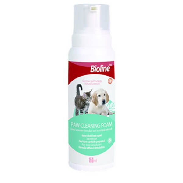 Bioline Pati Temizleme Köpüğü 150 Ml | Köpek Tırnak Ve Pati Bakım Ürünü